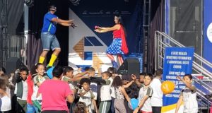 Alunos da Rede Municipal de Ensino participam do programa Fecomércio na Rua