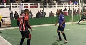 Final do torneio de futsal do bairro etapa: “Amigos do Guarani”.