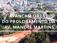 AVANÇAM OBRAS DO PROLOGAMENTO DA AV. MANOEL MARTINS