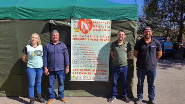 Lafaiete investe em castração de cães e gatos