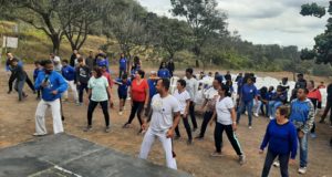 Equipe Multiprofissional na Saúde leva atividades a Gagé