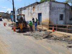 Prefeitura realiza obras de manutenção e reparo em vias de acesso à ponte do São Benedito