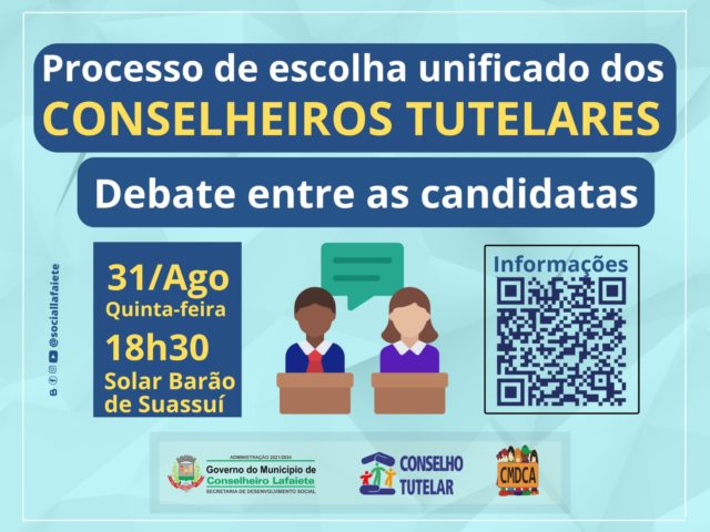Processo de Escolha Unificado dos conselheiros tutelares