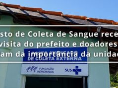 Posto de Coleta de Sangue recebe visita do prefeito e doadores falam da importância da unidade