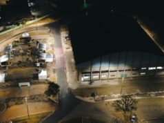 GINÁSIO POLIESPORTIVO RECEBE NOVA ILUMINAÇÃO NA ÁREA EXTERNA