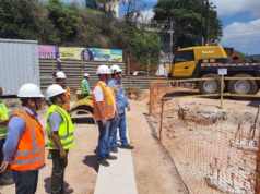 Avançam Obras do Viaduto da Cachoeira
