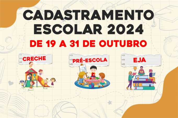 Secretaria Municipal de Educação divulga prazo para cadastramento escolar