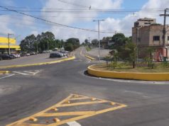 Prefeitura entrega rotatória e melhorias na saída para Ouro Branco