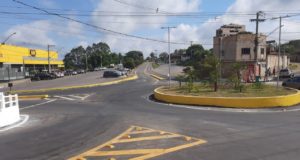 Prefeitura entrega rotatória e melhorias na saída para Ouro Branco