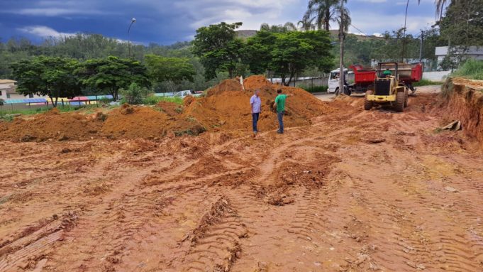 Prefeitura inicia obras da Rotatória da Escola Meridional e Praça das Nações
