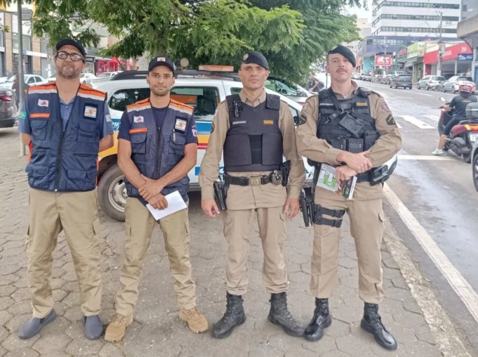 Blitz educativa promove conscientização e segurança durante período chuvoso