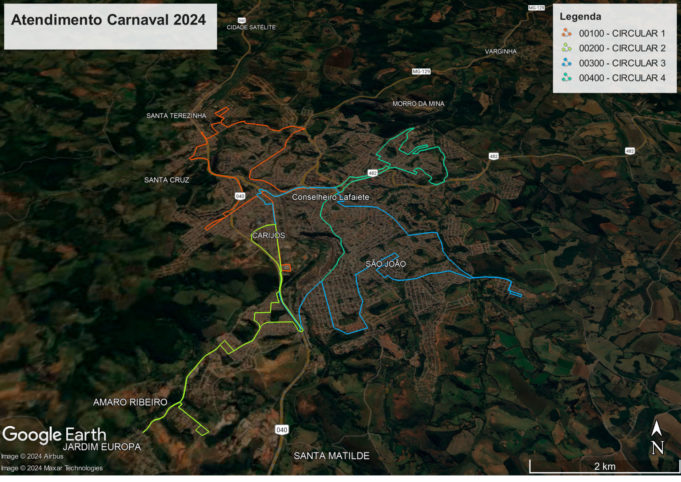 Prefeitura e a Viação Umuarama criam linhas especiais para o Carnaval 2024