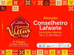 As inscrições para a 4ª edição do Festival Gastronômico “Sabores das Villas” estão abertas