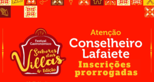 Inscrições prorrogadas até o dia 19/03 para a 4ª edição do Festival Gastronômico “Sabores das Villas” !