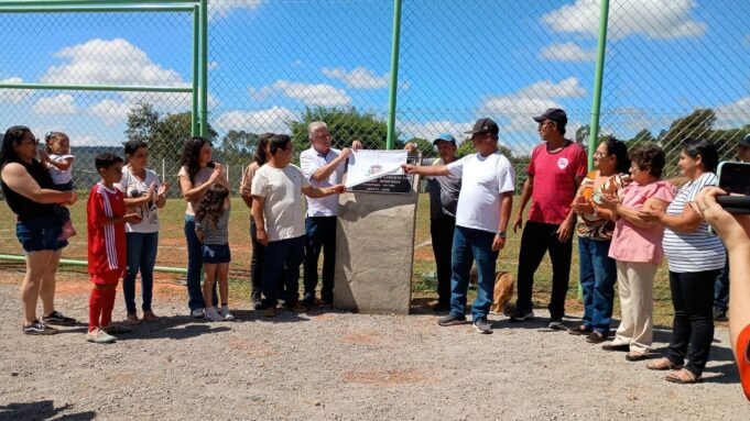 Prefeitura de Lafaiete entrega Campo de Futebol em São Gonçalo e abre Torneio Varzeano 2024