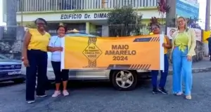 “Maio Amarelo”. Prefeitura realiza ações de conscientização no trânsito e blitz educativa