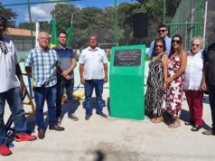 Prefeitura de Lafaiete inaugura primeiro campo de futebol Society com grama sintética do município