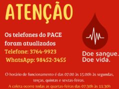 Atenção ! DOE SANGUE, DOE VIDA.