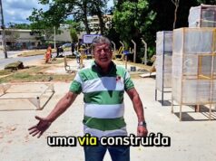 Bairro Moinhos recebe nova ponte e praça com espaço de lazer