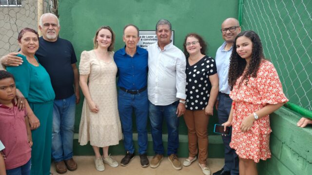 Prefeitura de Lafaiete inaugura hoje Quadra Poliesportiva em Três Barras