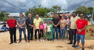 Prefeitura inaugura nova praça no bairro Satélite e entrega revitalizada Praça no bairro JK.