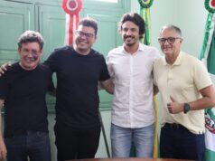 Conselheiro Lafaiete recebe, na prefeitura municipal, o Deputado Federal Reginaldo Lopes e o Deputado Estadual Doorgal Andrada.