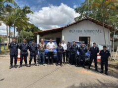 Guarda Municipal recebe novas viaturas para reforçar patrulhamento.