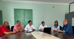 Reunião entre Prefeito Leandro Chagas e o Vice Prefeito Marcelo e representantes da FIEMG discute parcerias para Conselheiro Lafaiete