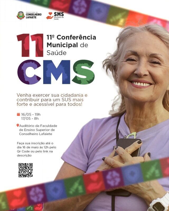 XI Conferência Municipal de Saúde em defesa do SUS, da Democracia e da Vida