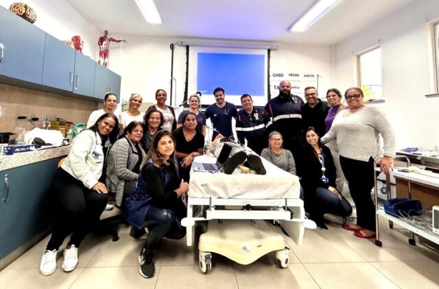 UPA 24h e SAMU realizam ação integrada de capacitação para a Sala Vermelha.