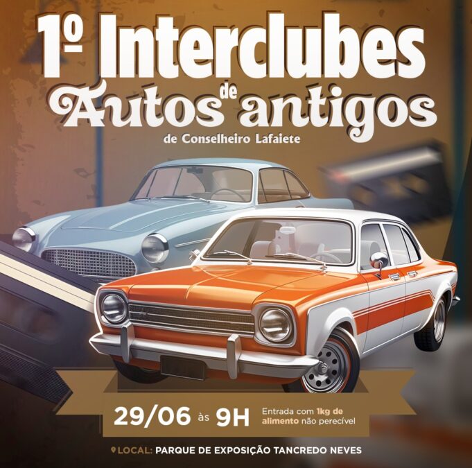 1º Interclubes de Autos antigos de Conselheiro Lafaiete