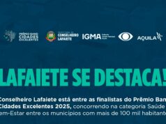 Lafaiete é finalista no Prêmio Band Cidades Excelentes 2025