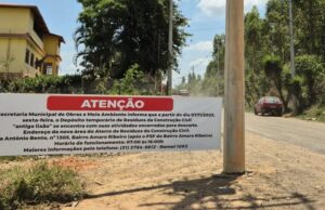 Lafaiete inicia operação de novo aterro para resíduos da construção civil