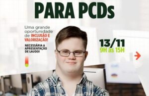 Feirão de Empregos incentiva inclusão de PCDs em Lafaiete