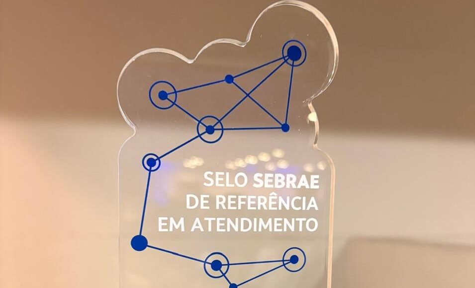 Selo Ouro de Referência em Atendimento do Sebrae