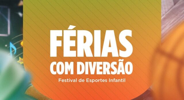 Festival de Esportes Infantil movimenta férias no Poliesportivo