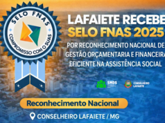 Conselheiro Lafaiete conquista Selo FNAS 2025 e se destaca na gestão da assistência social
