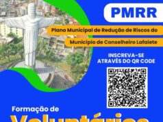 Lafaiete abre curso para voluntários da Defesa Civil