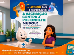 Retomada da aplicação da vacina inativada contra a poliomielite (VIP) para reforço