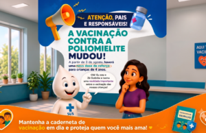 Retomada da aplicação da vacina inativada contra a poliomielite (VIP) para reforço